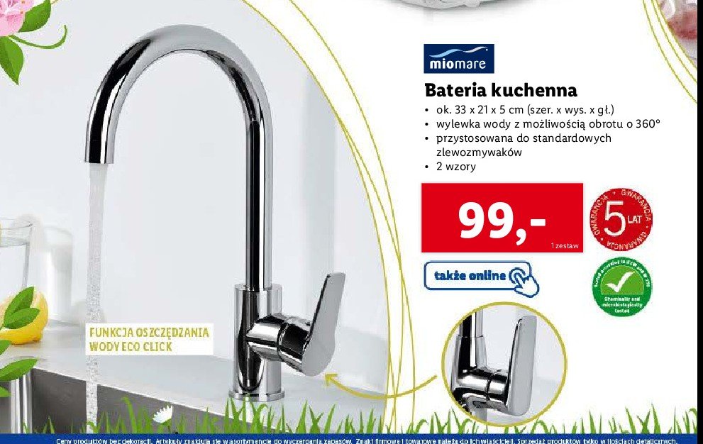Bateria kuchenna Miomare promocja