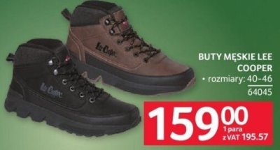 Buty męskie Lee Cooper promocja w Selgros