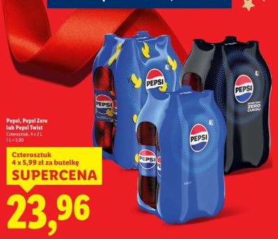 Napój Pepsi twist promocja w Lidl