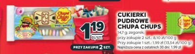 Cukierki pudrowe Chupa Chups promocja w Stokrotka