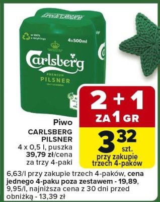 Piwo promocja w Carrefour Express