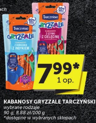 Kabanosy Gryzzale Tarczyński promocja w ABC