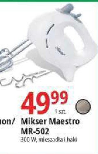 Mikser mr-502 MAESTRO promocja