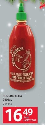 Sos Sriracha 740 ml promocja w Selgros