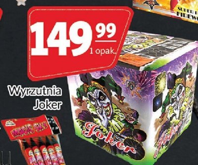Wyrzutnia fajerwerków Joker promocja w Prim Market