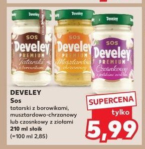 Sos musztardowy Develey promocja