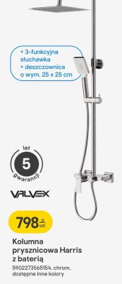 Kolumna prysznicowa Harris z baterią promocja w Castorama