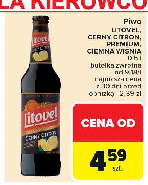 Piwo visnovy lezak Litovel promocja