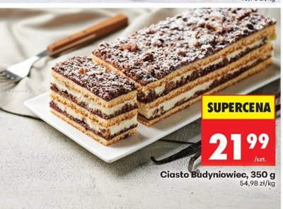 Ciasto Budyniowiec promocja w Biedronka