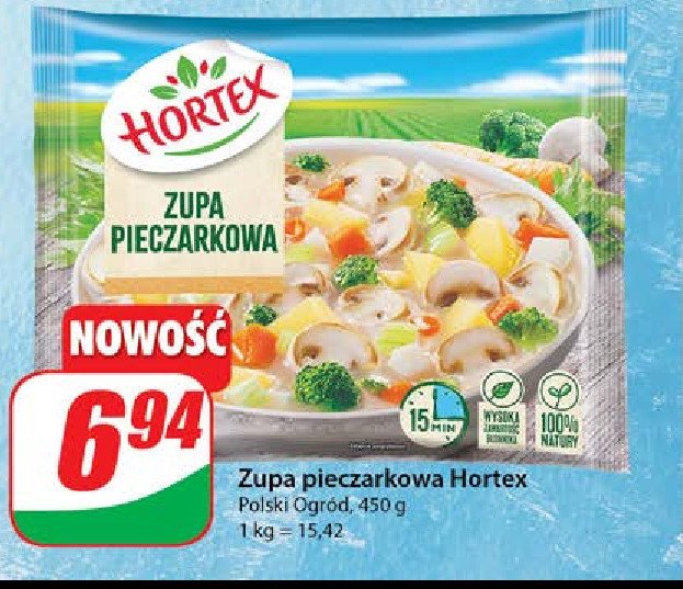 Zupa pieczarkowa Hortex promocja