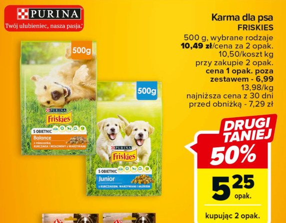 Karma dla psa balance Friskies vitafit Purina friskies promocja