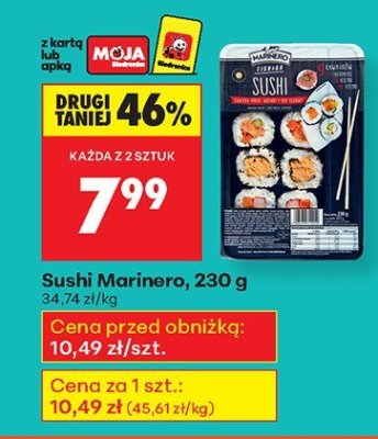Sushi 230 g promocja w Biedronka