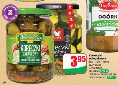 Koreczki zakąskowe promocja w Dino