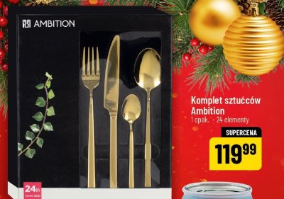 Komplet sztućców 24 elementy promocja w POLOmarket