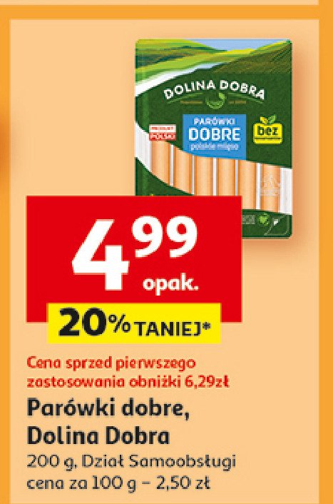 Parówki dobre Dolina dobra promocja