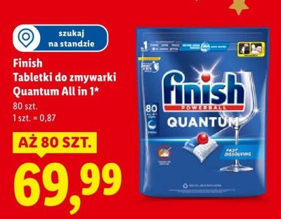 Tabletki do zmywarki Quantum All in 1, 80 szt. promocja w Lidl