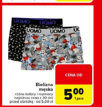 Bokserki męski Uomo promocja