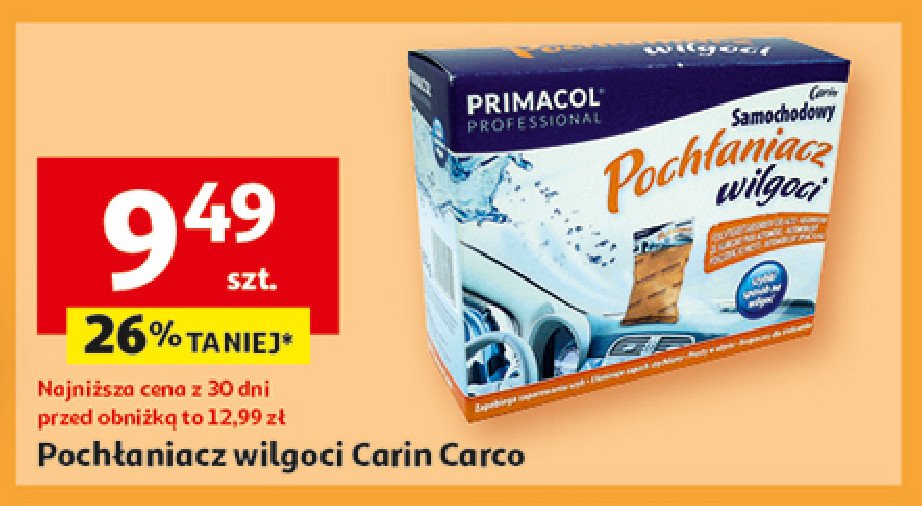 Pochłaniacz wilgoci Primacol promocja w Auchan