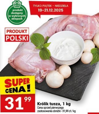Królik tusza promocja w Twój Market