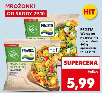 Warzywa na patelni臋 promocja w Kaufland