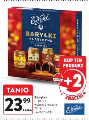 Baryłki E.WEDEL wybrane rodzaje promocja w Intermarche