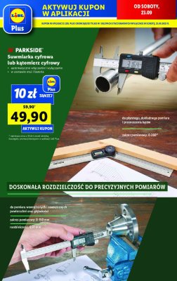 Kątomierz cyfrowy Parkside promocja