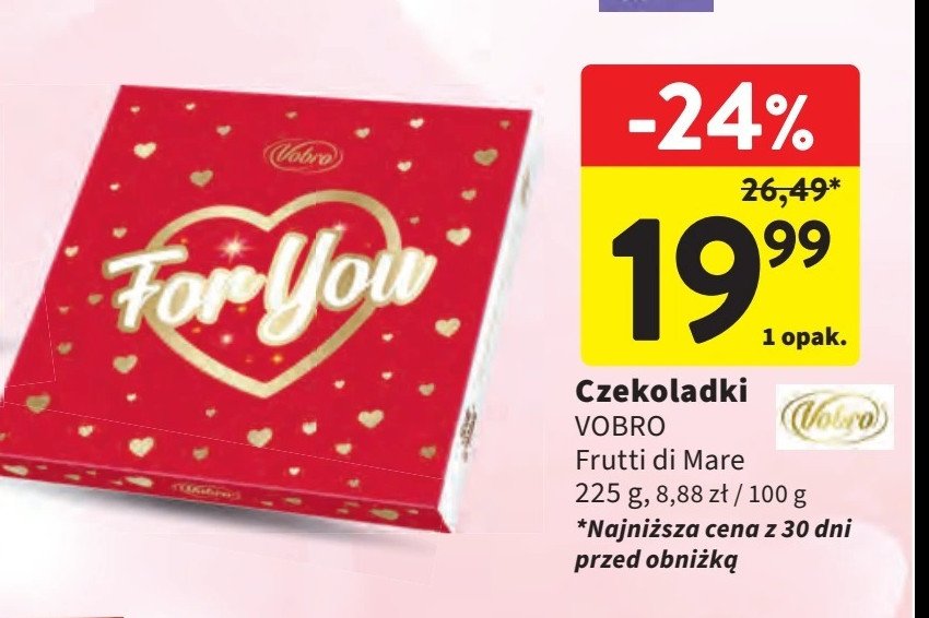 Bombonierka for you Vobro frutti di mare promocja