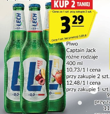 Piwo Captain Jack różne rodzaje promocja w Prim Market