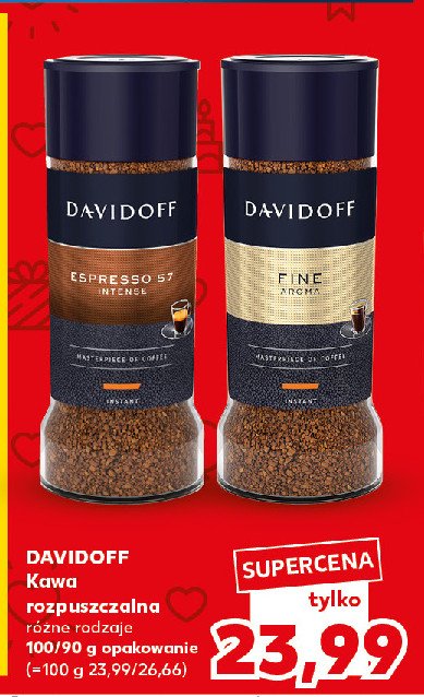 Kawa Davidoff cafe fine aroma promocja w Kaufland