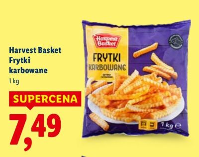 Frytki karbowane promocja w Lidl