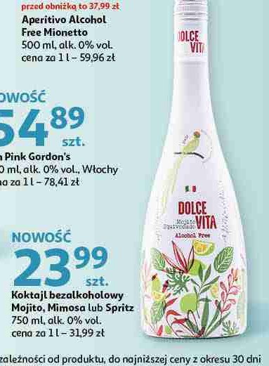 Koktajl Dolce vita spritz promocja