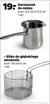 Sitko do głębokiego smażenia śr. 16 cm promocja