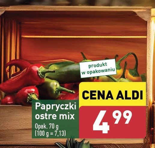 Papryczki ostre mix promocja