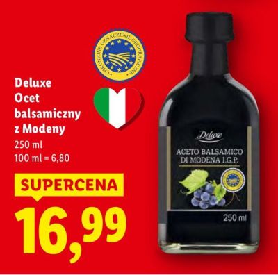 Ocet balsamiczny z Modeny 250 ml promocja w Lidl