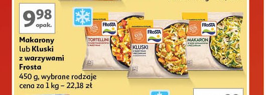 Tortellini w sosie pomidorowym z warzywami Frosta promocja