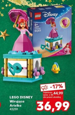 Klocki LEGO Disney - Wirująca Arielka 43259 promocja w Kaufland