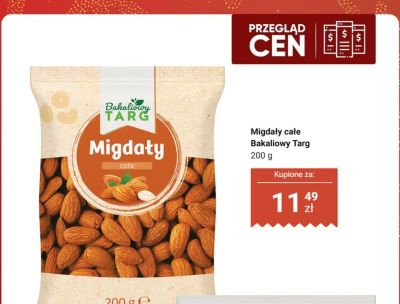 Migdały całe  promocja w Dino