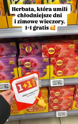 Herbata promocja w Auchan