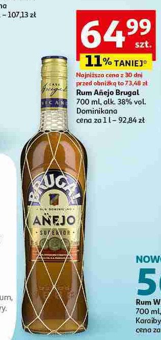 Rum BRUGAL ANEJO promocja