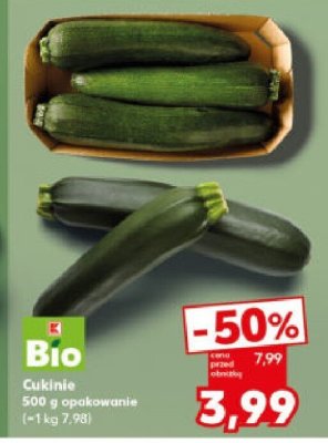 Cukinie 500 g promocja w Kaufland