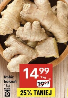 Imbir promocja w Delikatesy Centrum