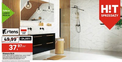 Glazura SILK promocja w Leroy Merlin