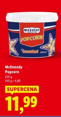 Popcorn Caramelised promocja w Lidl