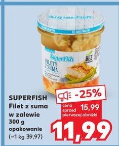 Filety z suma w zalewie warzywnej Superfish promocja