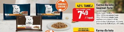 Karma dla kota Gourmet Perle promocja w POLOmarket