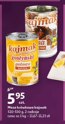 Masa krówkowa kajmak Gostyń promocja