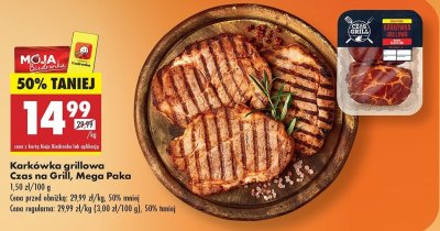 Karkówka grillowa plastry Czas na grill promocja