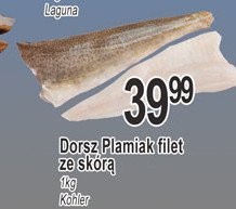 Dorsz plamiak filet ze sk贸r膮 KOHLER promocja