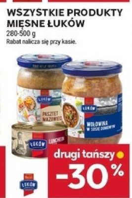 Produkty mięsne Łuków promocja w Stokrotka