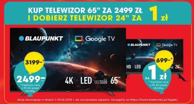 Telewizor 65" 65ugc5500 Blaupunkt promocja